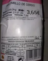 Solomillo de cerdo