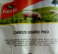 Chorizo rosario pack