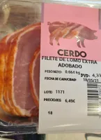 Cerdo Filete de lomo extra adobado
