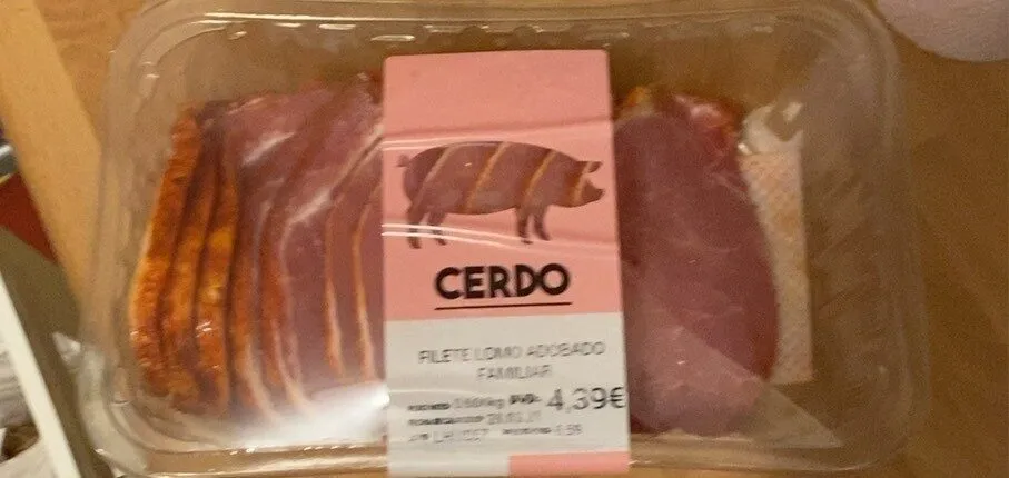 Filete lomo adobado familiar