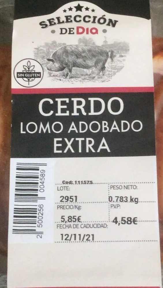 Lomo adobado extra