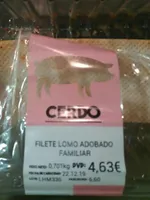 Filete lomo adobado familiar