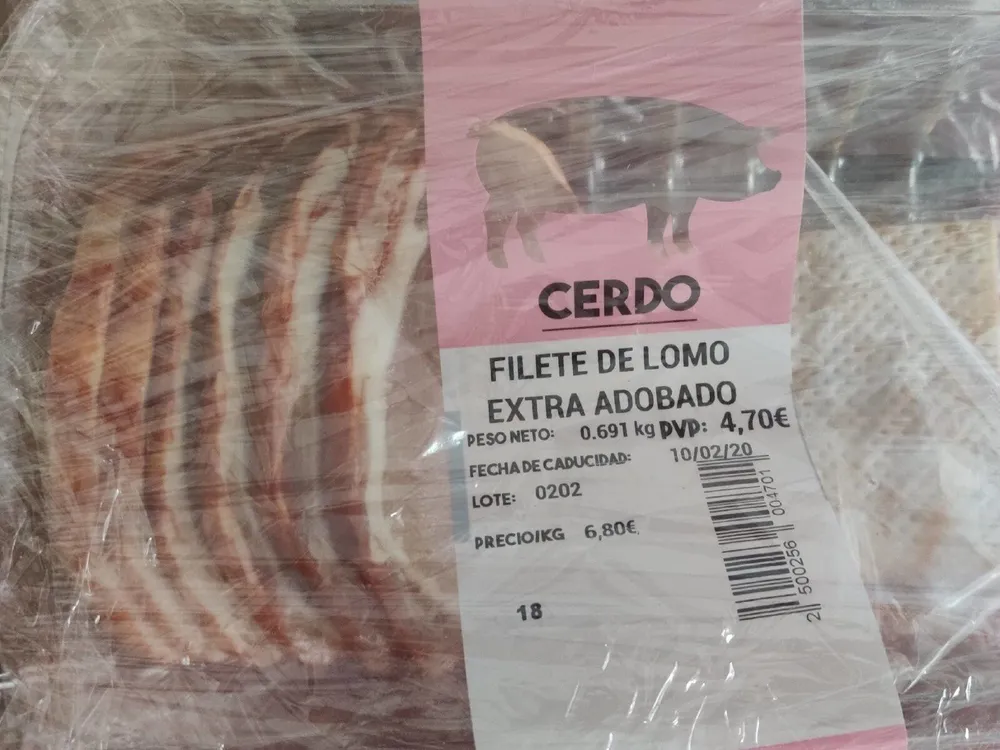Filete de lomo extra adobado