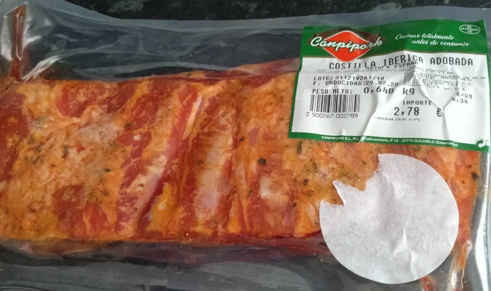 Costilla Ibérica Adobada