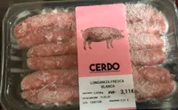 Longaniza fresca blanca