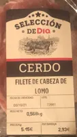 Filete de cabeza de lomo