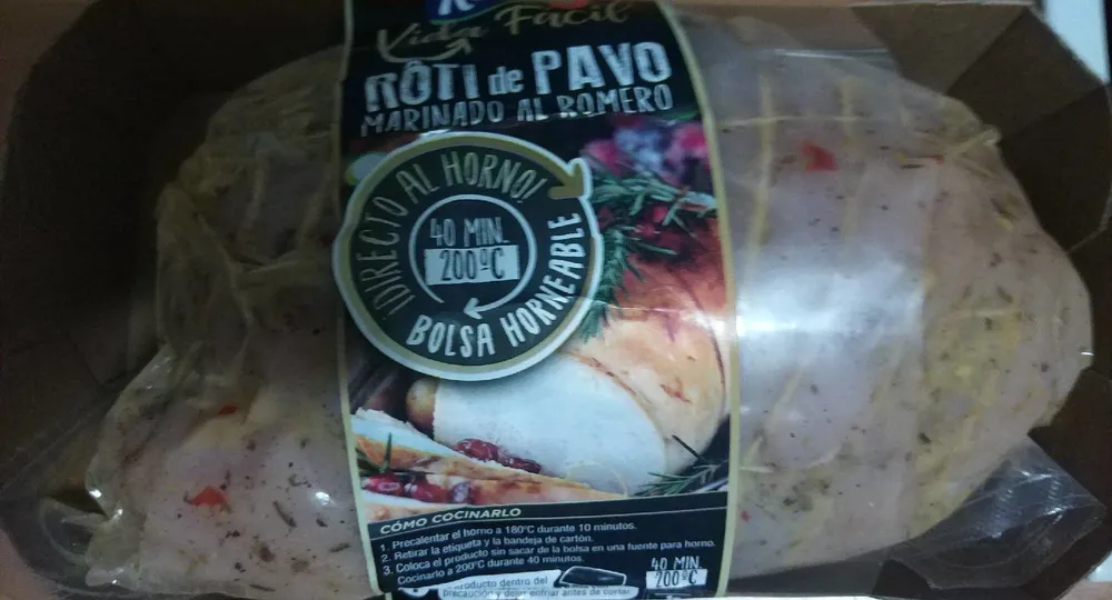 Rôti de Pavo Marinado al Romero