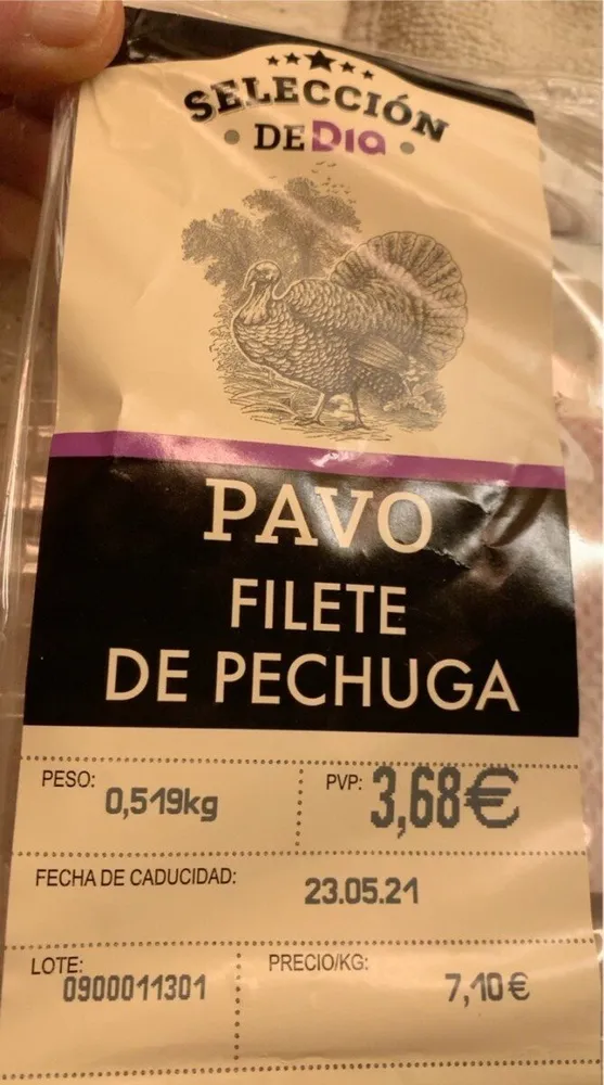 Filetes de pechuga