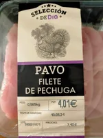Filetes de pechuga de pavo