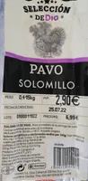 Pavo solomillo
