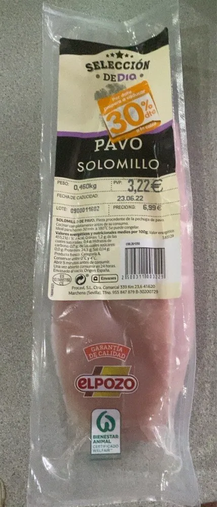 Pavo Solomillo