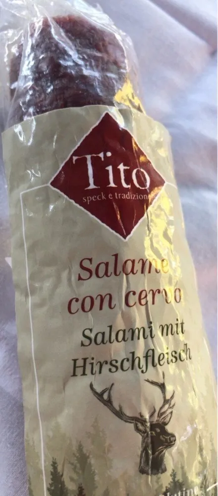 Salame di cervo