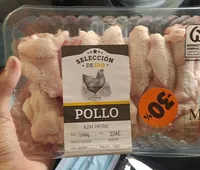 Pollo alitas partidas