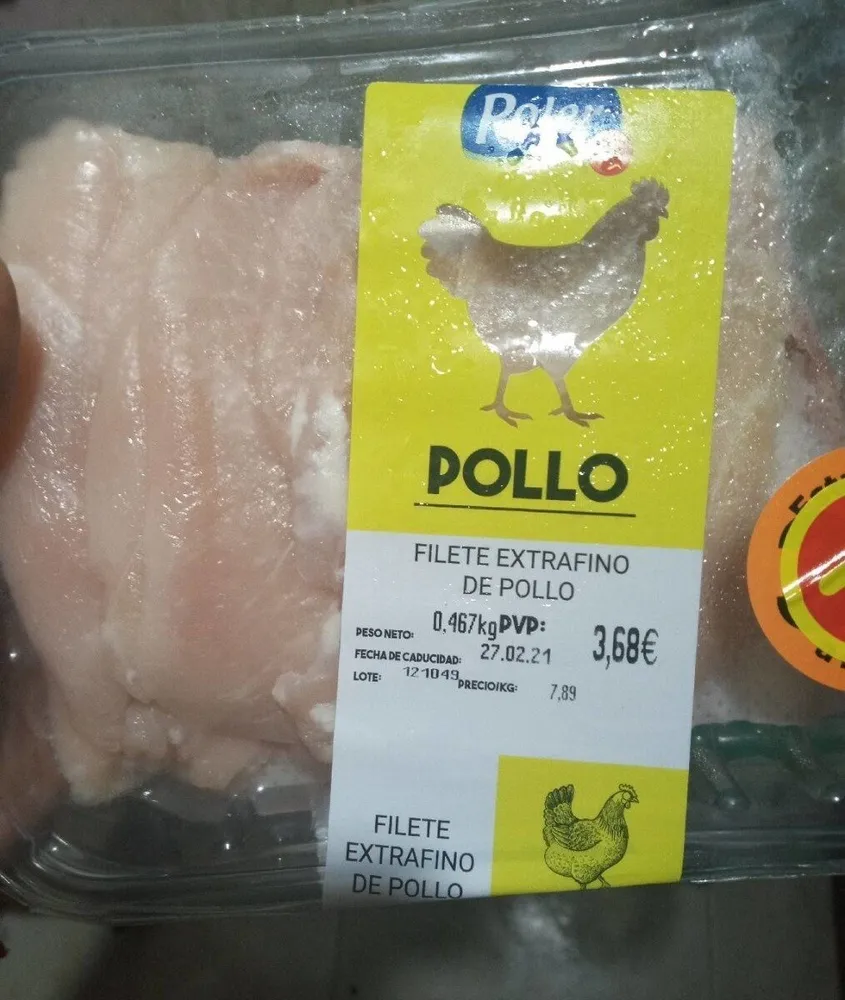 Filete extrafino de pollo
