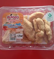 Solomillo de pollo empanado
