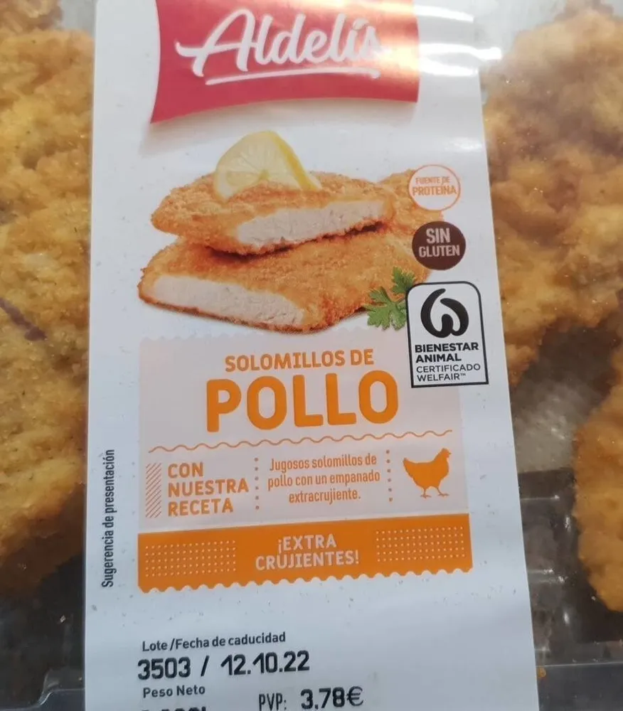 Solomillo de pollo