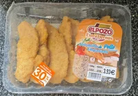 Solomillo de pollo empanado