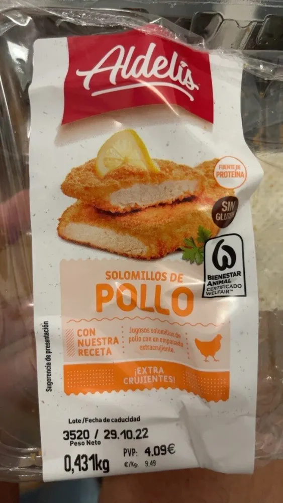 Solomillos de pollo extracrujientes