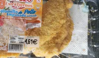 Solomillo de pollo empanado