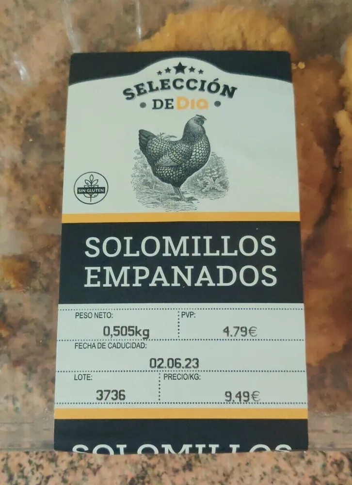 Solomillos empanados