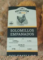Solomillos empanados