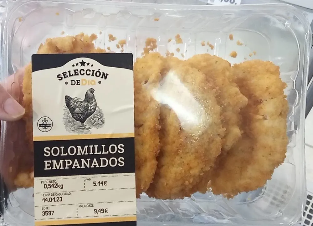 Solomillos empanados