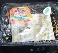 El pozo solomillo de pollo empanado