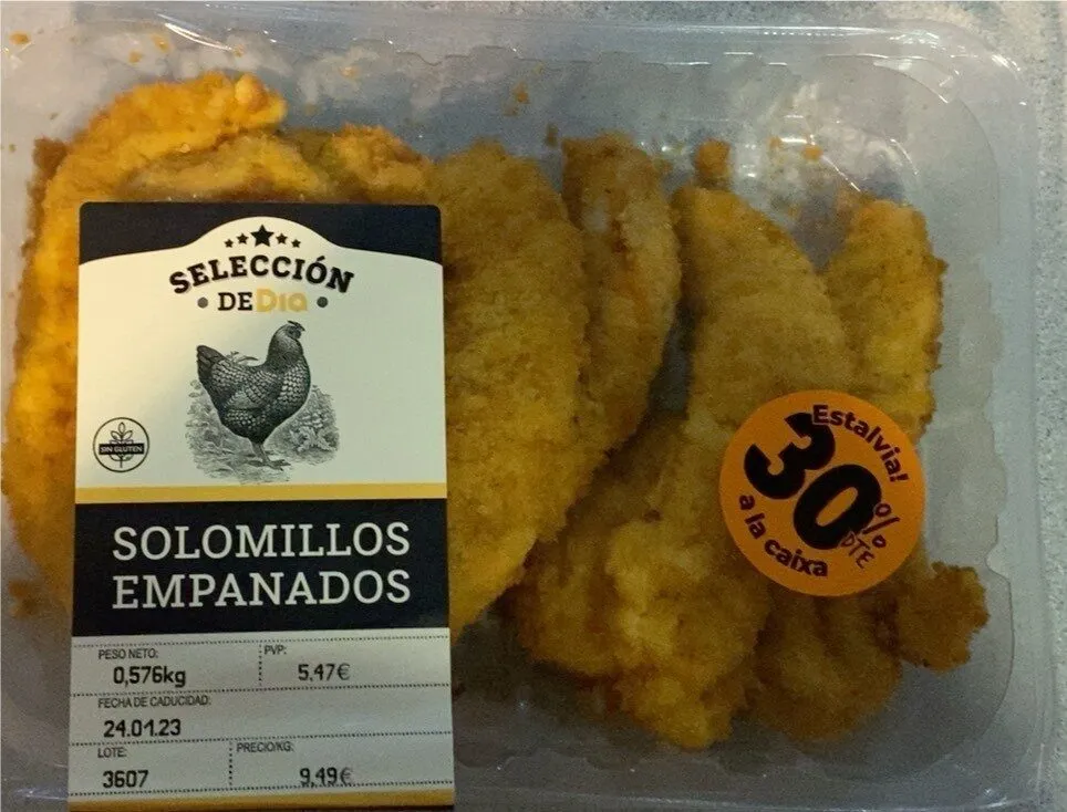Solomillos Empanados