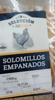 Solomillos empanados