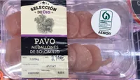 Pavo medallines de solomillo