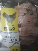 Medallón de pollo a las finas hierbas