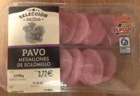 Medallones de solomillo de pavo