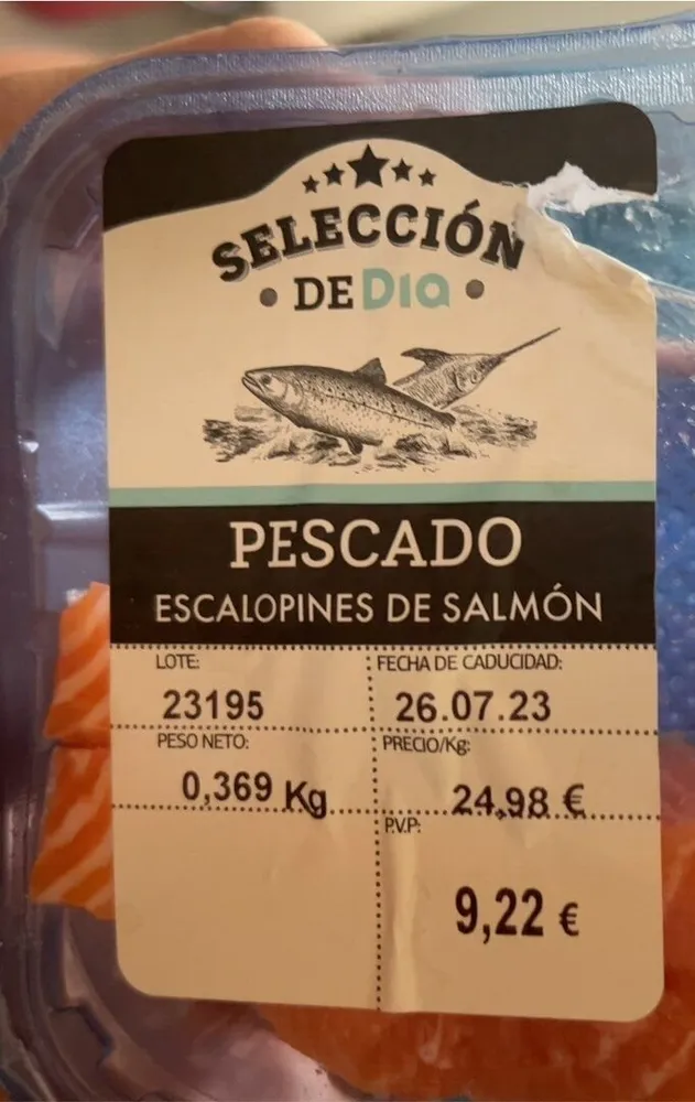 Escalopines de Salmon