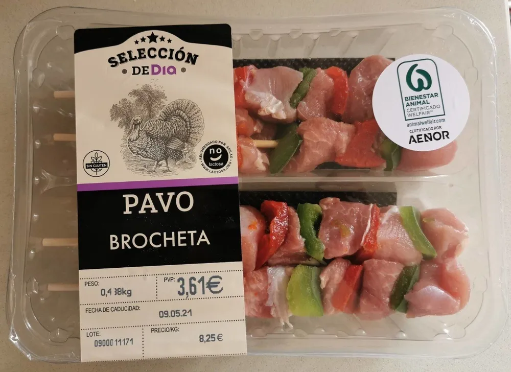 Pavo Brocheta