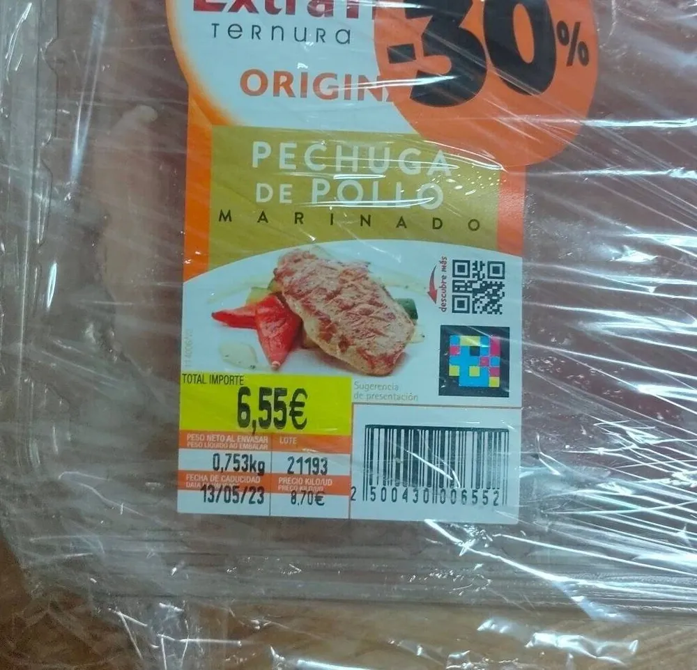 Pechugas de pollo