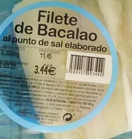 Filete de bacalao