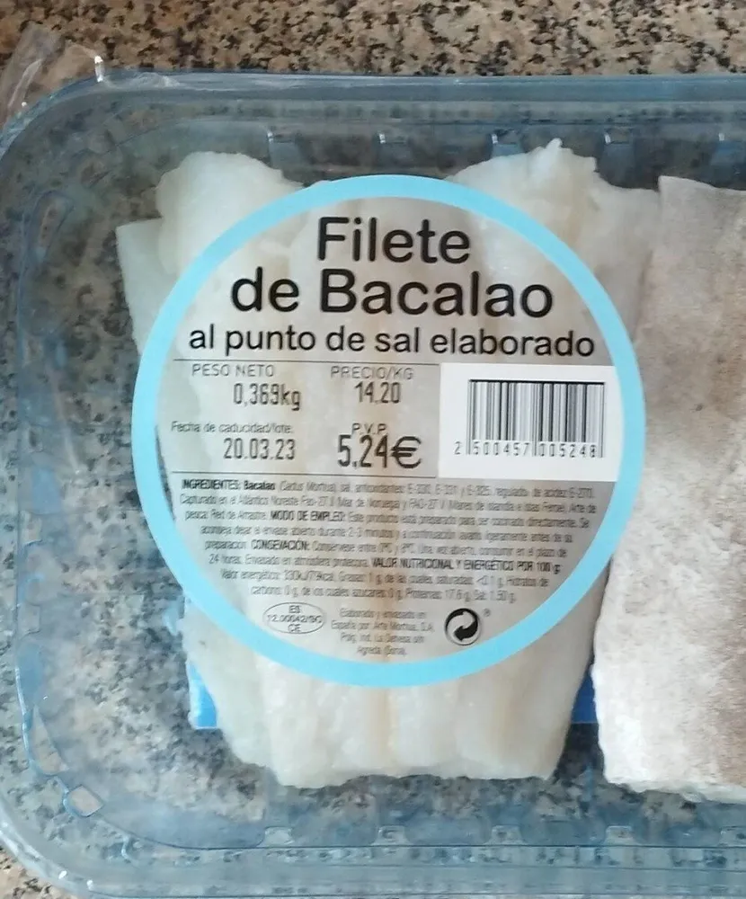 Filete de Bacalao