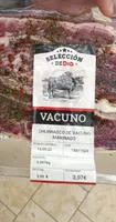 Churrasco vacuno marinado