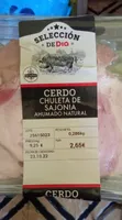 Chuleta cerdo ahumado