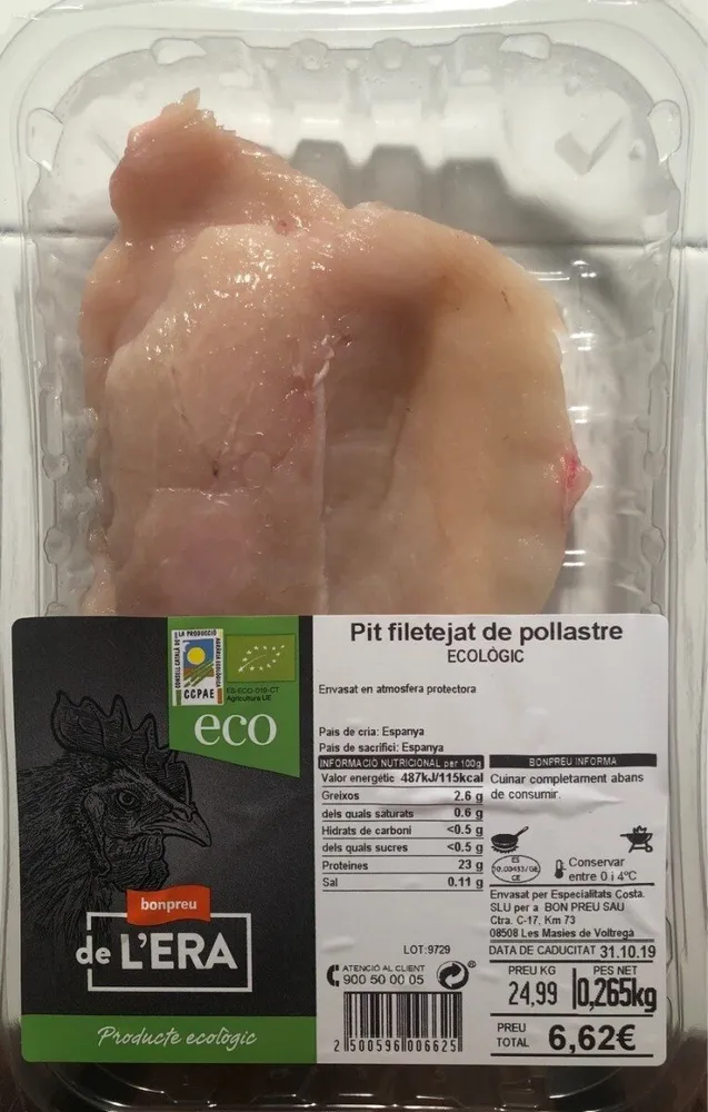 Pit filetejat de pollatre
