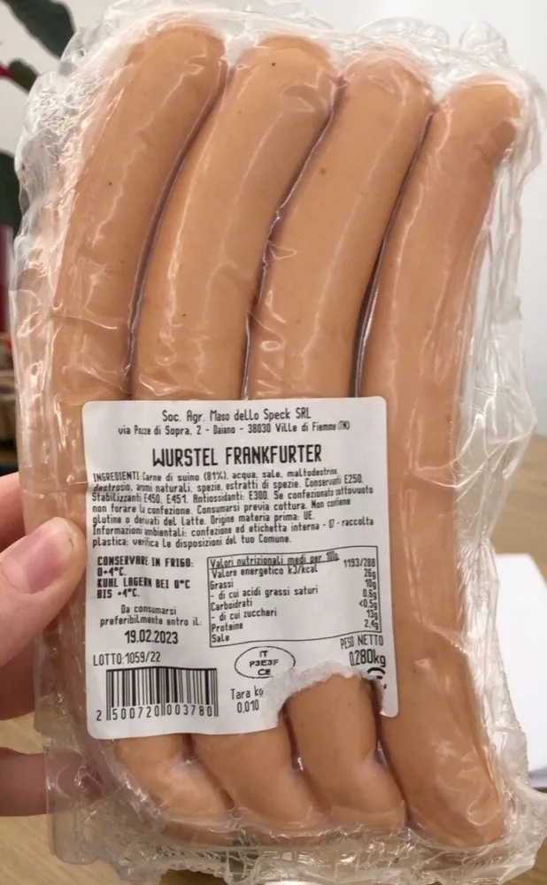 Wurstel frannkfurter