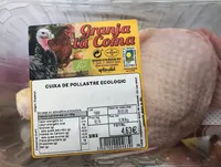 Muslo de pollo ecológico