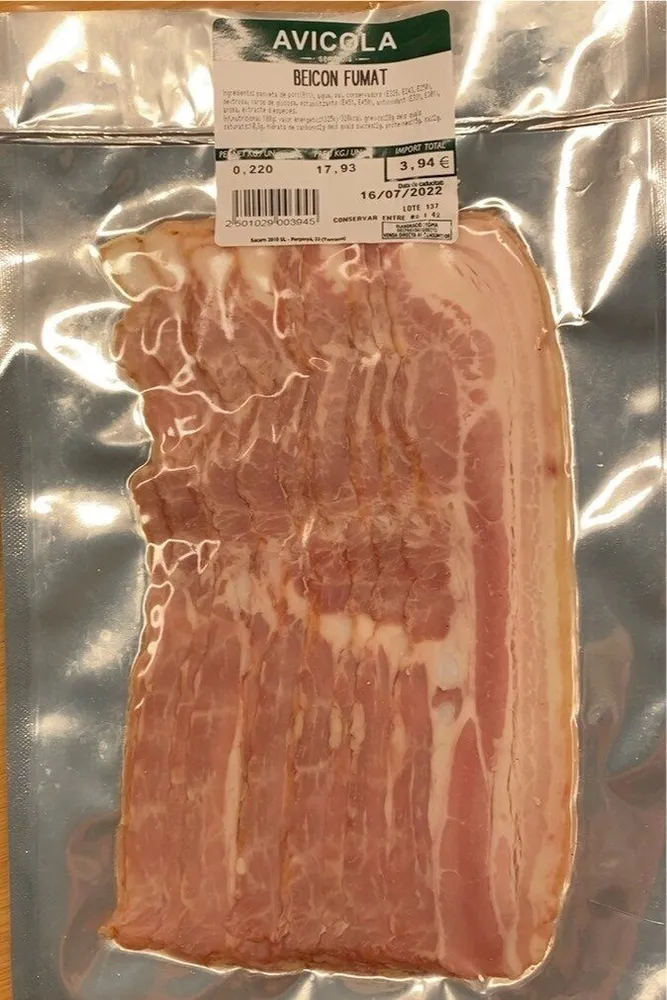 Bacon fumat