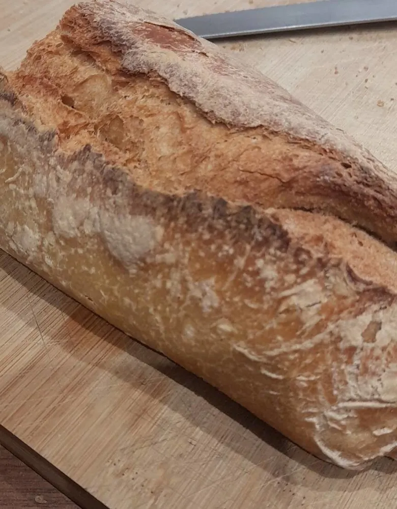 Pane con lievito madre su Rescigno