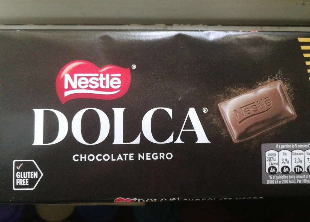 Chocolate negro Dolca