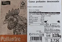 Cuixa Pollastre Desosada