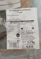 Pit filetejat de pollastre