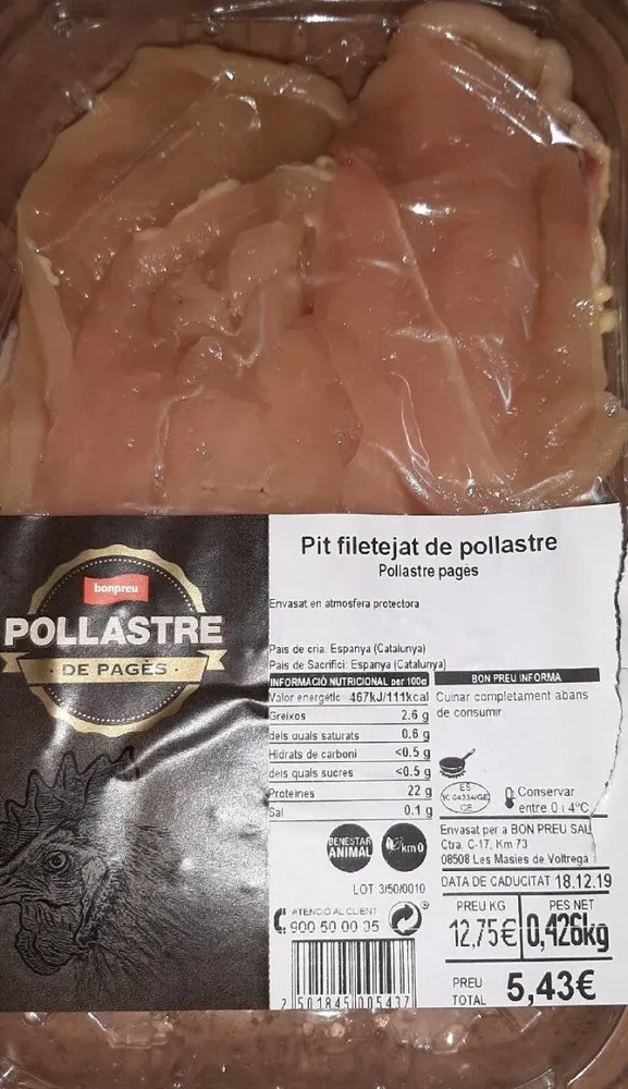 Pit filatejat de pollastre
