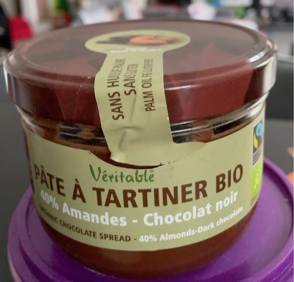 Pâte à tartiner bio