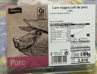 Carn magra coll de porc
